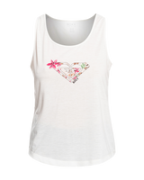 The Roxy Womens Losing My Mind Vest in Snow White