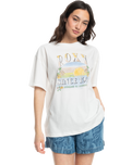 The Roxy Womens Dreamers A T-Shirt in Snow White