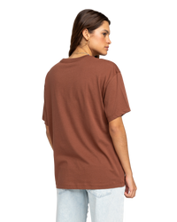 The Roxy Womens Dreamers T-Shirt in Rootbeer