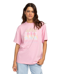 The Roxy Womens Dreamers T-Shirt in Prism Pink