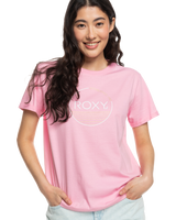 The Roxy Womens Noon Ocean T-Shirt in Prism Pink