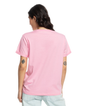 The Roxy Womens Noon Ocean T-Shirt in Prism Pink