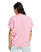 The Roxy Womens Noon Ocean T-Shirt in Prism Pink