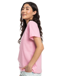 The Roxy Womens Noon Ocean T-Shirt in Prism Pink