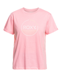 The Roxy Womens Noon Ocean T-Shirt in Prism Pink