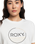 The Roxy Womens Noon Ocean T-Shirt in Snow White