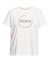 The Roxy Womens Noon Ocean T-Shirt in Snow White