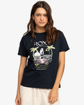 The Roxy Womens Summer Fun A T-Shirt in Anthracite