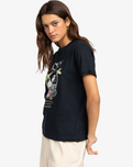 The Roxy Womens Summer Fun A T-Shirt in Anthracite