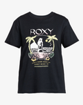 The Roxy Womens Summer Fun A T-Shirt in Anthracite