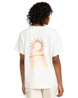 The Roxy Womens To The Sun T-Shirt in Egret