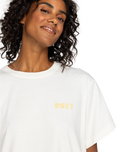 The Roxy Womens To The Sun T-Shirt in Egret