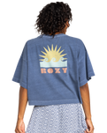 The Roxy Womens Summer Flakes T-Shirt in Wild Wind