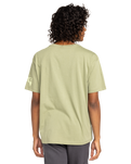 The Roxy Womens Sand Under the Sky T-Shirt in Oil Green