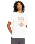 The Roxy Womens Dreamers T-Shirt-Egret