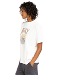 The Roxy Womens Dreamers T-Shirt-Egret