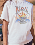 The Roxy Womens Dreamers T-Shirt-Egret