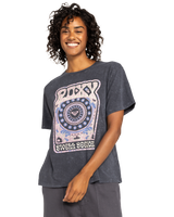 The Roxy Womens Moonlight Sunset T-Shirt in Phantom