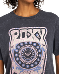 The Roxy Womens Moonlight Sunset T-Shirt in Phantom