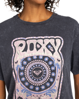 The Roxy Womens Moonlight Sunset T-Shirt in Phantom