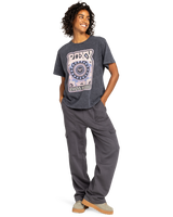 The Roxy Womens Moonlight Sunset T-Shirt in Phantom