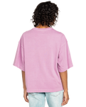 The Roxy Womens Sweet Shine T-Shirt in Mauve Orchid