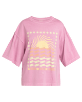 The Roxy Womens Sweet Shine T-Shirt in Mauve Orchid