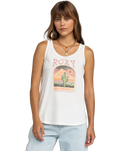 The Roxy Womens Beach Angel Vest in Snow White