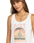 The Roxy Womens Beach Angel Vest in Snow White