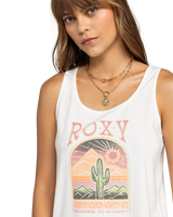 The Roxy Womens Beach Angel Vest in Snow White