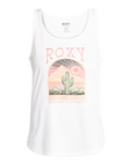 The Roxy Womens Beach Angel Vest in Snow White