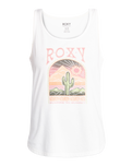 The Roxy Womens Beach Angel Vest in Snow White