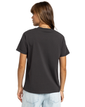 The Roxy Womens Noon Ocean T-Shirt in Anthracite