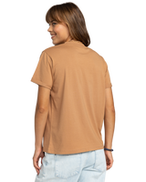 The Roxy Womens Noon Ocean T-Shirt in Cinnamon