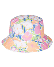 The Roxy Girls Girls Jasmine Paradise Bucket Hat in Ultramarine & Teenie Flower