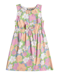 The Roxy Girls Girls Summer Air Dress in Ultramarine & Teenie Flower