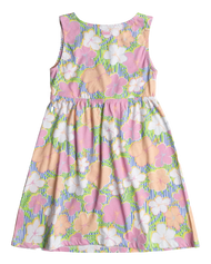 The Roxy Girls Girls Summer Air Dress in Ultramarine & Teenie Flower