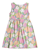 The Roxy Girls Girls Summer Air Dress in Ultramarine & Teenie Flower