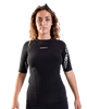 The Gul Evotherm Womens Thermal Rash Vest in Black