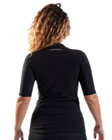 The Gul Evotherm Womens Thermal Rash Vest in Black