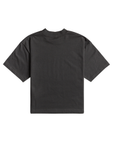 The RVCA Womens Gabrielle Monceaux T-Shirt in Washed Black