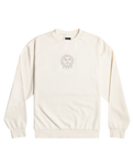 The RVCA Mens Sun Spirit Sweatshirt in Salt