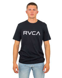 The RVCA Mens Big RVCA T-Shirt in Black