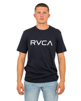 The RVCA Mens Big RVCA T-Shirt in Black