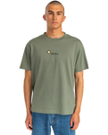 The RVCA Mens Tarot Way T-Shirt in Surplus