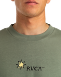 The RVCA Mens Tarot Way T-Shirt in Surplus