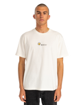 The RVCA Mens Tarot Way T-Shirt in Antique White