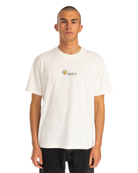 The RVCA Mens Tarot Way T-Shirt in Antique White