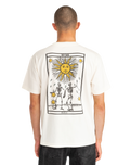 The RVCA Mens Tarot Way T-Shirt in Antique White