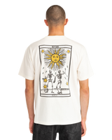 The RVCA Mens Tarot Way T-Shirt in Antique White